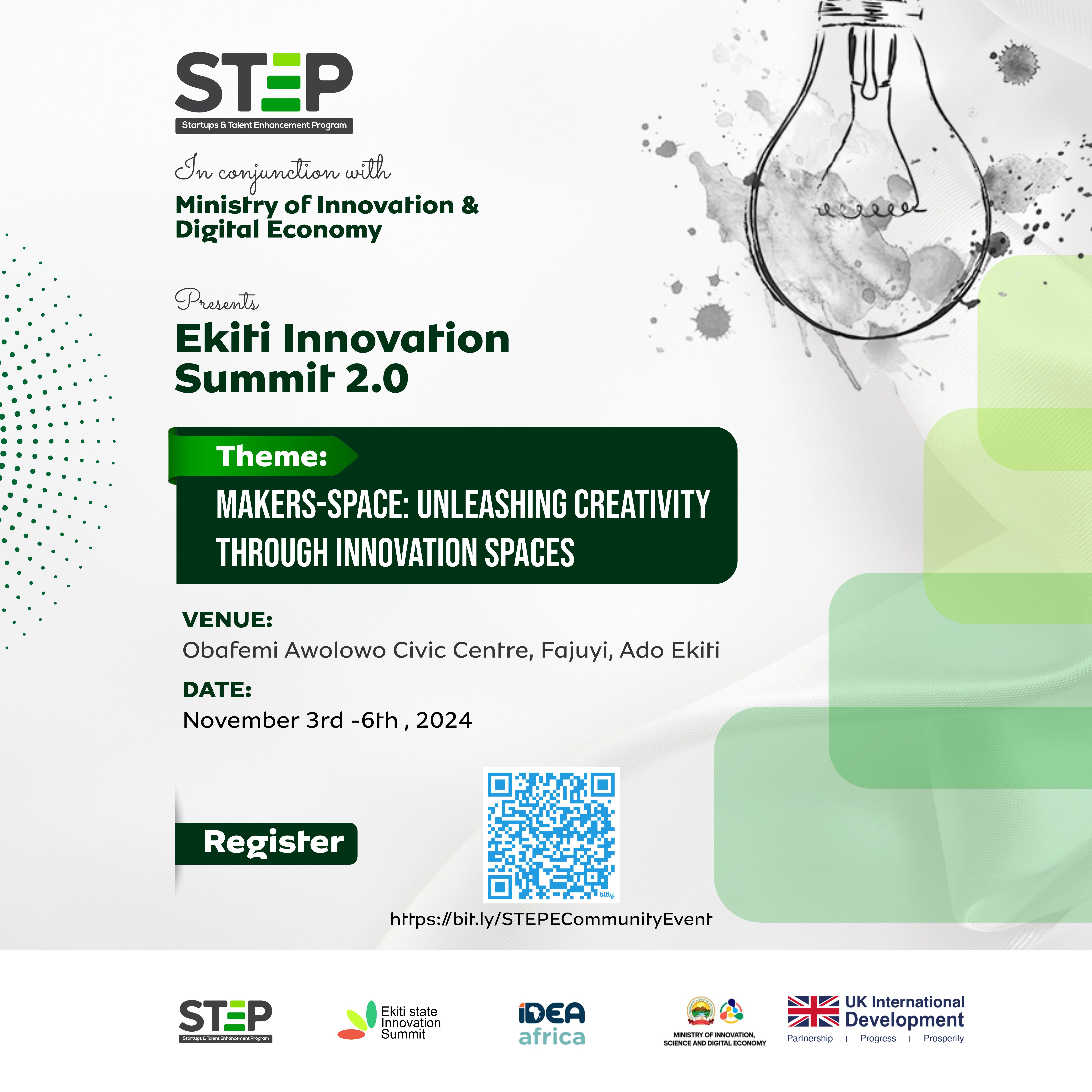 Ekiti Innovation Summit 2.0: STEP Partners with Ekiti State to Drive Innovation